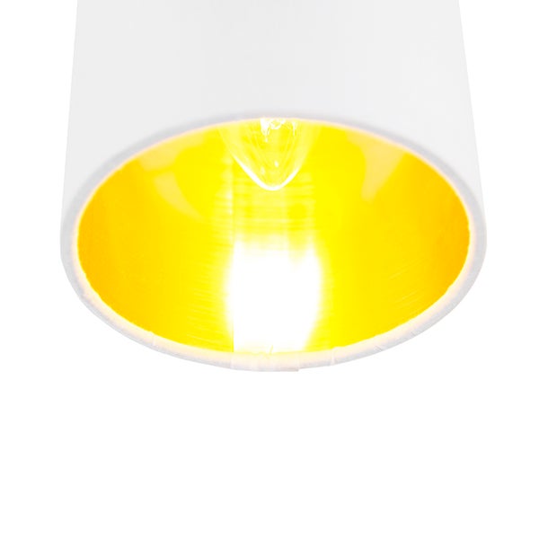 Moderne Deckenleuchte weiß verstellbar - Lofty