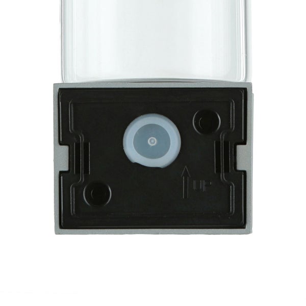 Detailansicht einer Wandleuchte mit Befestigungsplatte