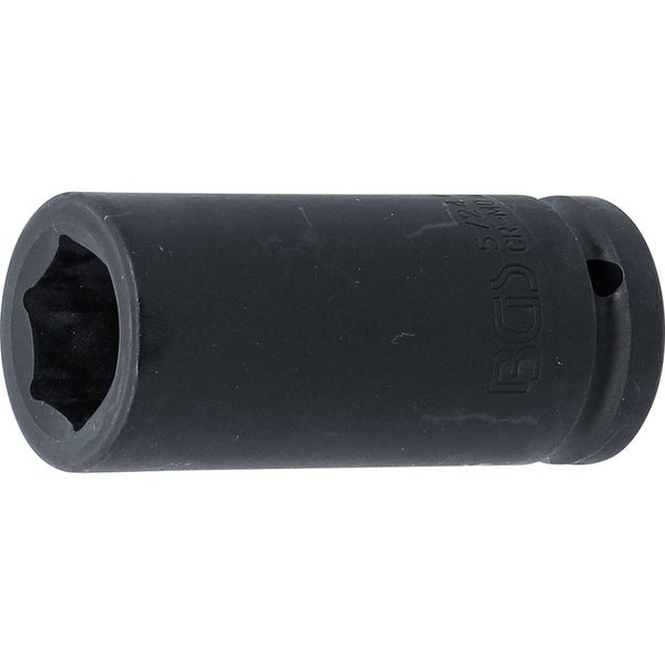 BGS Kraft-Steckschlüssel-Einsatz Sechskant tief Antrieb Innenvierkant 20 mm (3/4) SW 24 mm - 5724
