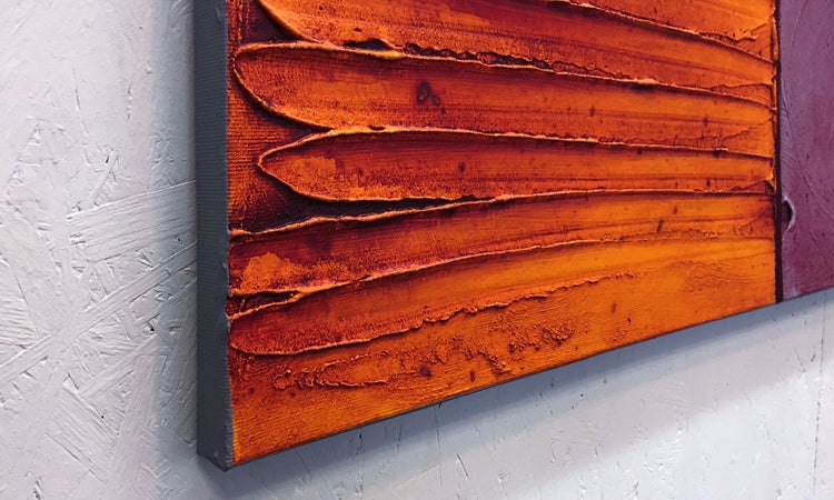 Das Wohnzimmerbild -Possibilities- 225x75x2 cm handgemaltes Unikat