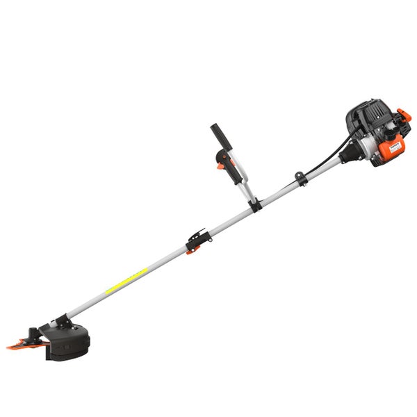 FUXTEC Benzin Motorsense FX- 4MS131 - 31ccm | 1PS Freischneider |Notstop| 7,5kg  | 320 mm  | mit Faden + Messer | 4-Takt | Komfort Tragegurt