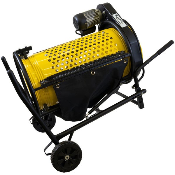 GÜDE Trommelsieb auf einem Wagen für die Gartenarbeit