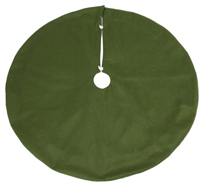 FRANK FLECHTWAREN | Christbaumdecke Wichtel, 122 x 2,5 x 122 cm, POLYESTER