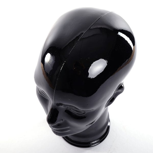 Dekoobjekt Dekokopf Mick Glas  schwarz