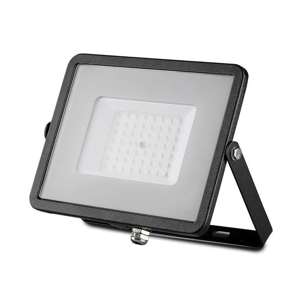 V-TAC VT-50-B-N - Schwarze LED-Flutlichter - Samsung - IP65 - 50W - 4000 Lumen - 4000K - 5 Jahre