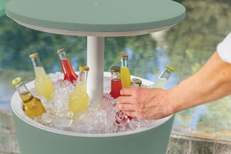 Keter Coolbar Partytisch - 49,5x49,5x57cm - Grün