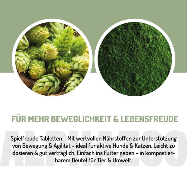 alphazoo Spielfreude Tabletten 180g