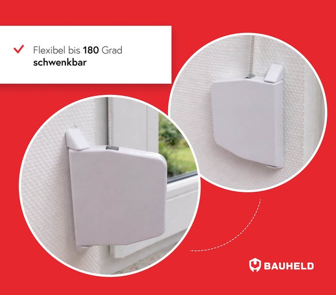 Rollladengetriebe mit einem Schwenkbereich von bis zu 180 Grad