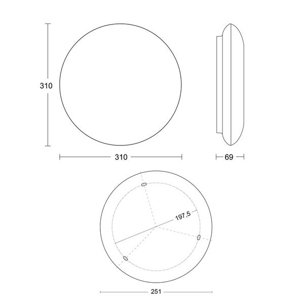 Gabione aus Metall, 50 x 50 x 30 cm