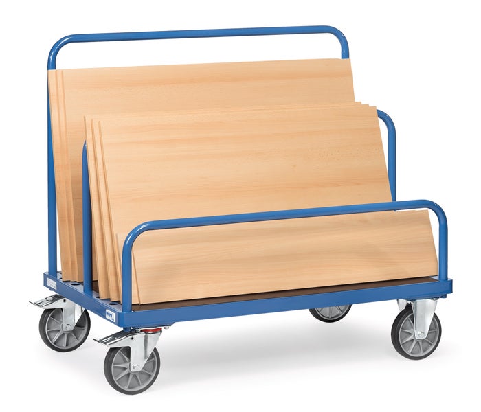 Transportwagen mit Holzplatten