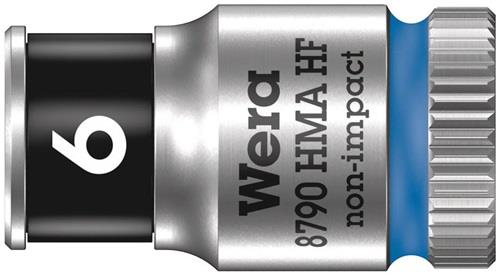 Wera Steckschlüsseleinsatz 8790 HMA HF 1/4 6-kant SW 6 mm Länge 23 mm - 5003721001