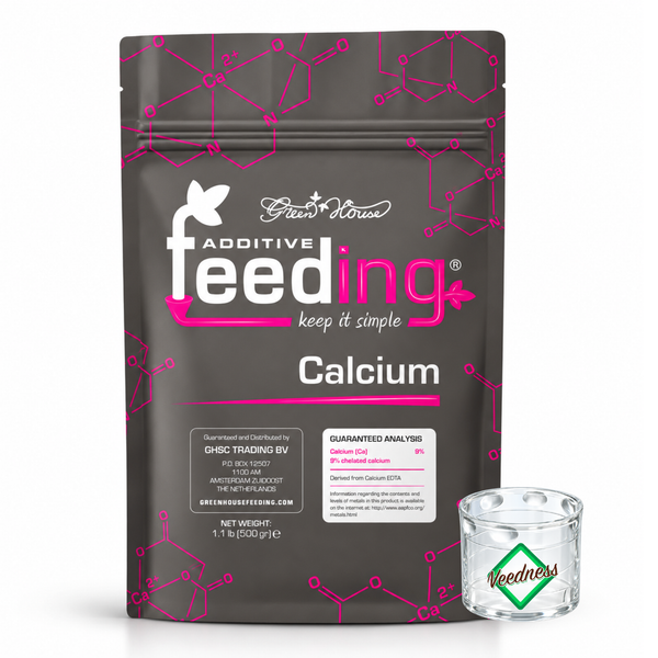 Green House Feeding Calcium Additiv Dünger zur Versorgung von Pflanzen mit Kalzium, 500 Gramm Beutel.