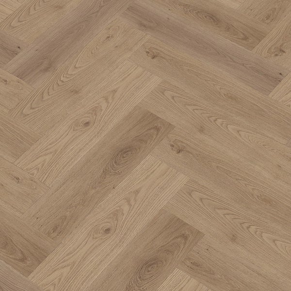 Bodenbelag im Fischgrätenmuster