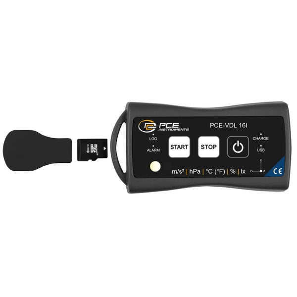 PCE Instruments Datenlogger PCE-VDL 16I zur Maschinenüberwachung