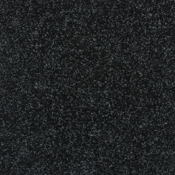 Nadelfilz Teppichfliesen für Messe und Büro Teppich Fliesen selbstliegend in Schwarz ideal als Messeteppich Schatex Filzfliesen in 50x50 cm