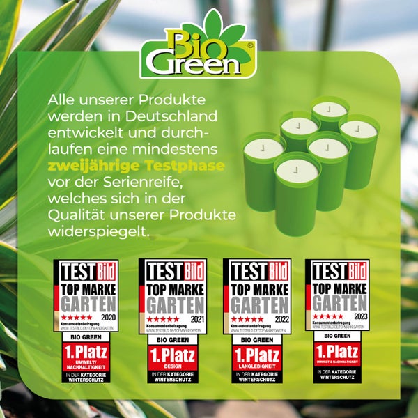 6er-Set ökologische Kerzen aus REWAX-Biomasse für Frostwächter FireFly