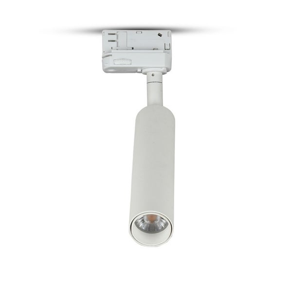 V-TAC VT-415-W - LED-Schienenstrahler - Slim-Schienenstrahler - Samsung - IP20 - Weiß - 15 Watt -