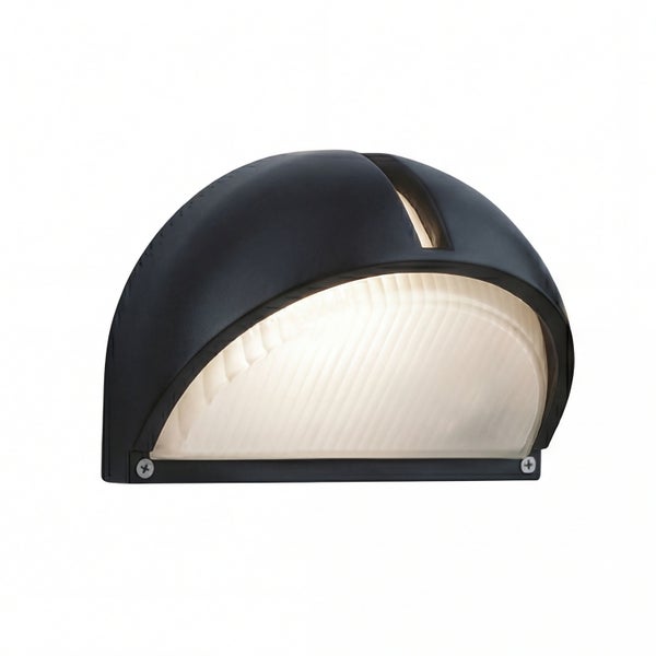 Halbrunde Wandleuchte zur Außenbeleuchtung