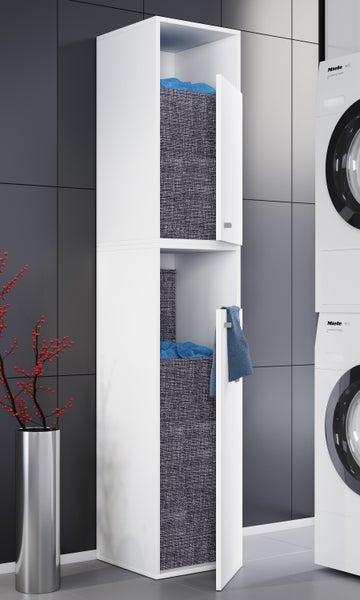 Wäscheschrank Wäschetruhe Wäschebox Dreso XXL 2f