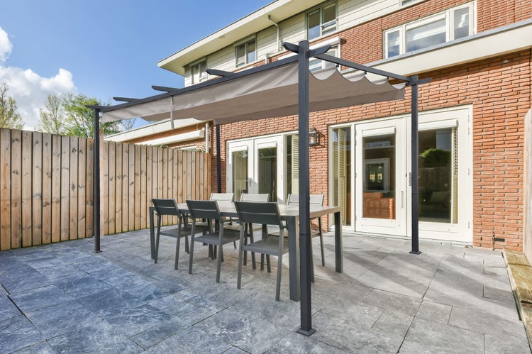 Pergola MIRA 400S300 Beige Freistehend