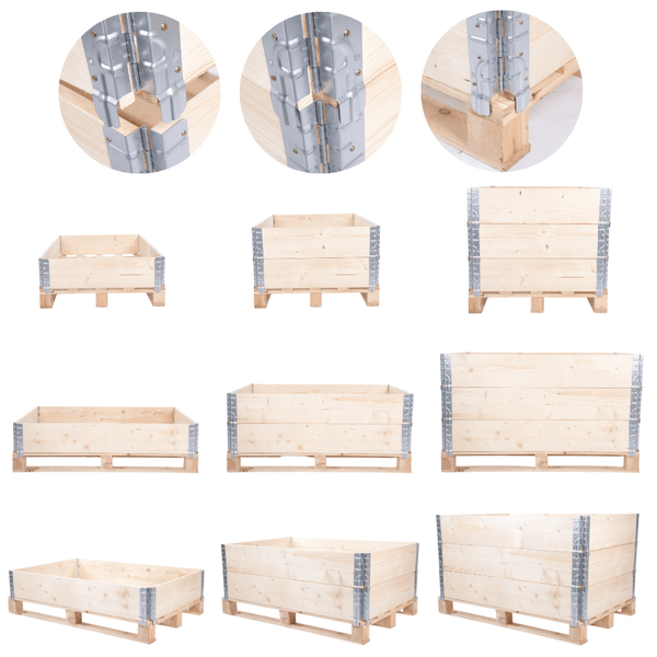 Hochbeetkisten GrowBox HxBxT 20x120x100 cm 1 Ebene Holz Braun