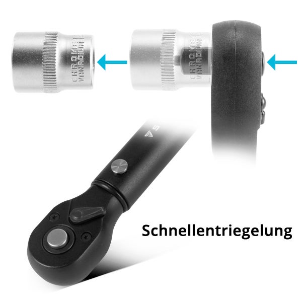 STAHLWERK Drehmomentschlüssel TWS-110 ST 72 Zähne 20-110 Nm 3/8“ Umschaltknarre