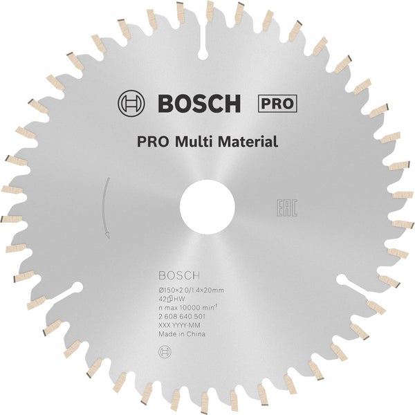 Bosch Pro Multi Material Kreissägeblatt