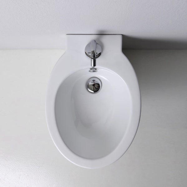 Stand-Bidet aus Sanitärkeramik, weiß glänzend | Patascoss