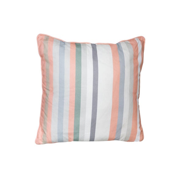 Dekokissen Righe salmone - Ca. 50x50 cm - 4er-Set