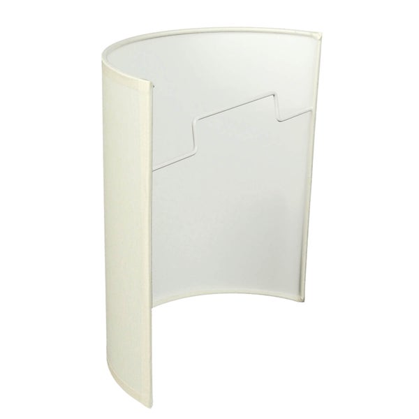 Halbrunder Lampenschirm für Wandleuchte