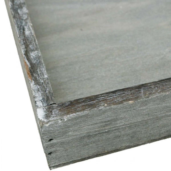 Holztablett mit Vintage-Finish