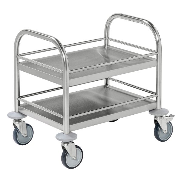Servierwagen mit zwei Ablageflächen