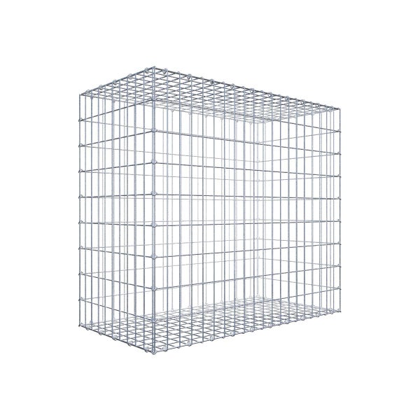 Gabione 100 cm x 90 cm x 50 cm (L x H x T), Maschenweite 5 cm x 10 cm, C-Ring