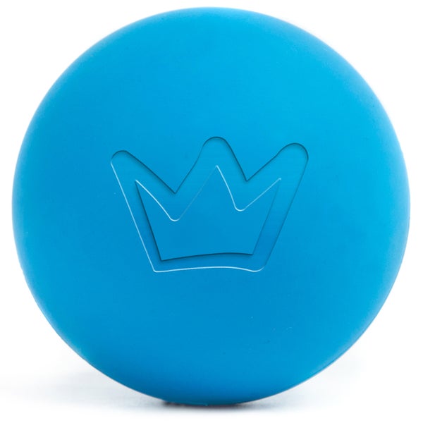Blauer Ball mit Kronenmotiv