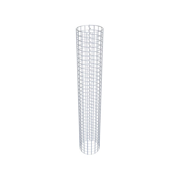 Gabionensäule Durchmesser 27 cm MW 5 x 5 cm rund - Höhe: 170 cm
