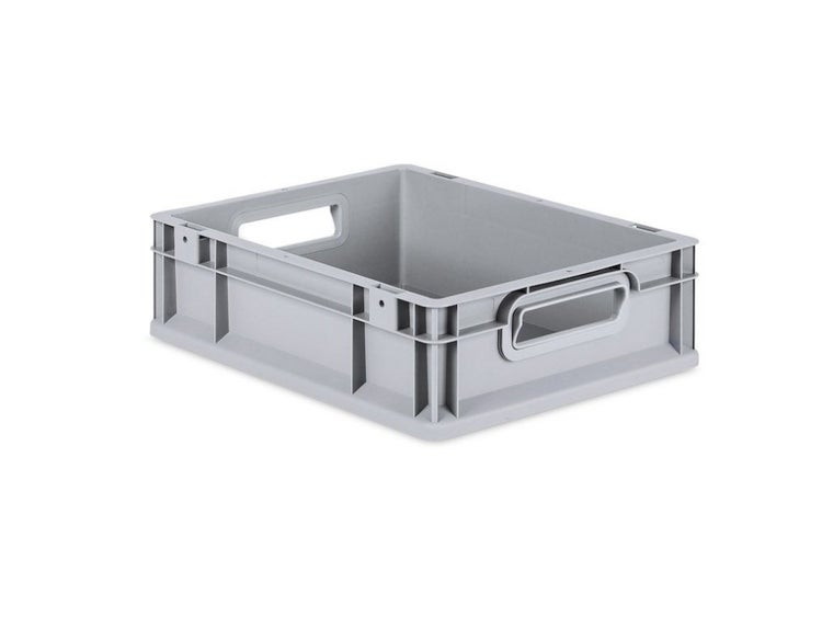 PROREGAL Spar Set 5x Eurobox Nextgen Economy Griffe Offen HxBxT 12 x 30 x 40 cm 11 Liter Eurobehälter Transportbox Transportbehälter