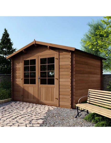 Gartenhaus, Gerätehaus 9m2 - 3x3m - 28mm