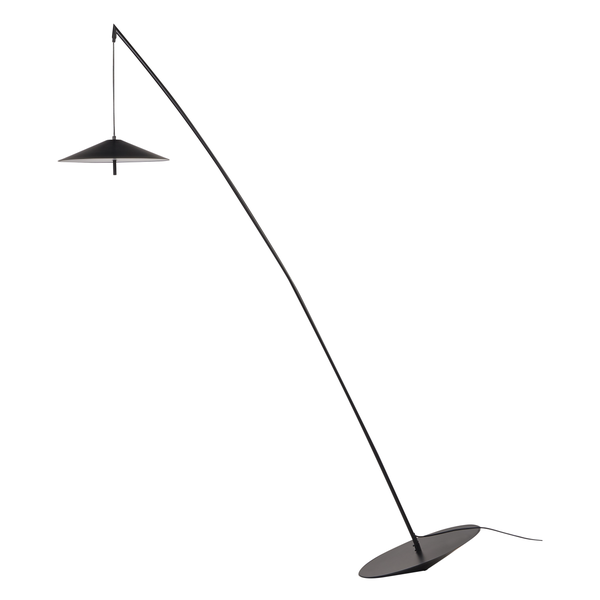 LED Stehlampe COMALIE Metall Schwarz