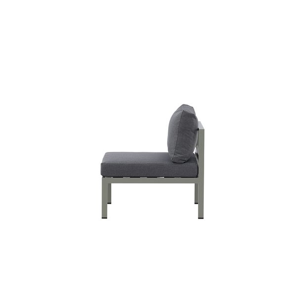 Copacabana Gartensofa Mittelsegment khaki. 70 X 74 X 65 cm