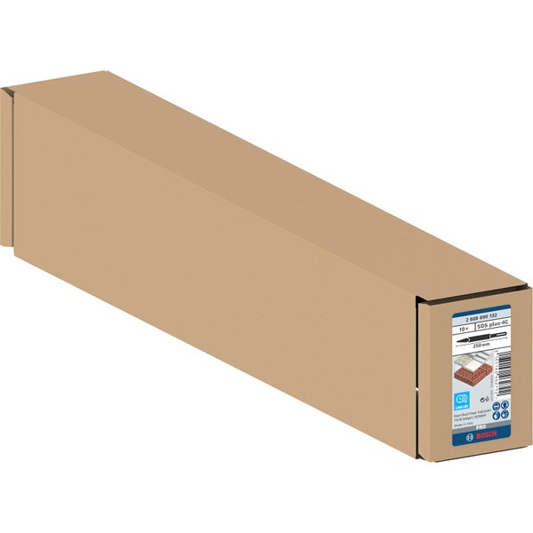 Bosch SDS plus-4C Bohrer Set mit 10 Stück, 250 mm Länge, in Kartonverpackung