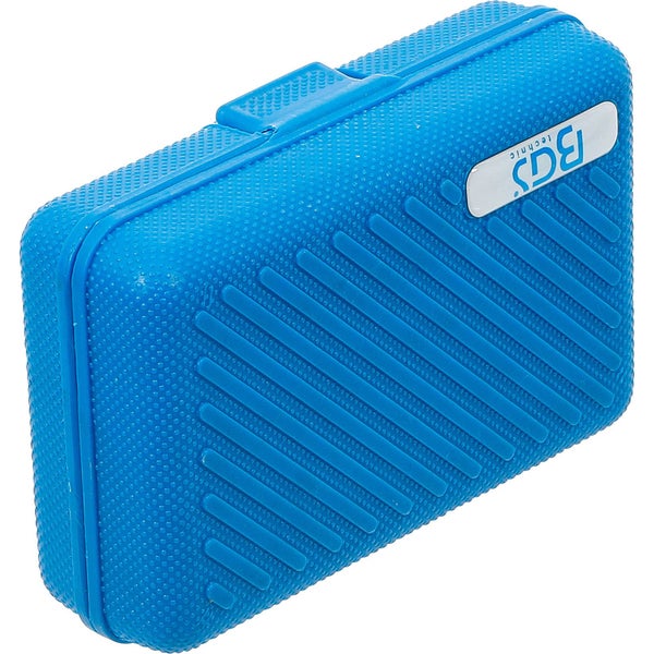 Zündkerzenschlüssel-Satz in blauem Kasten