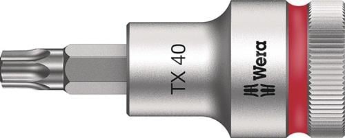 Wera Steckschlüsseleinsatz 8767 C HF TORX 1/2 T40 Länge 60 mm - 5003834001