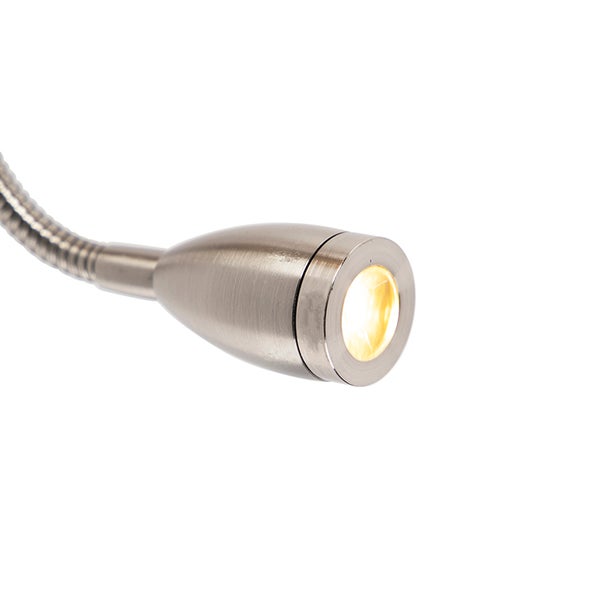 Flexible Leselampe mit LED-Leuchtmittel