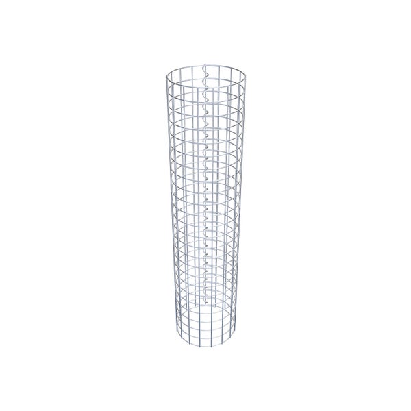 Gabionensäule Durchmesser 27 cm MW 5 x 5 cm rund - Höhe: 120 cm