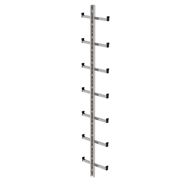 MUNK Einholmleiter Edelstahl V4A Länge 1,96m