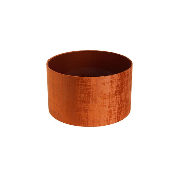 Velours Lampenschirm rot 35/35/20