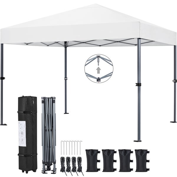 Faltpavillon mit Zubehör