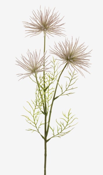 Künstliche Blume Chrysantheme Harare, violett, 65cm - Textil Chrysanthemum