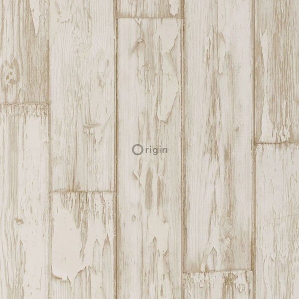 Origin Wallcoverings Tapete Holz-Optik Beige - 52 cm x 10.05 m - 307145