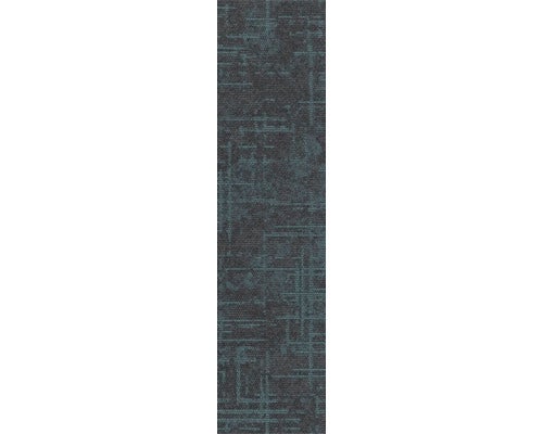 Rechteckige Bodenplanke mit linearer Textur und kreuzschraffiertem Muster.